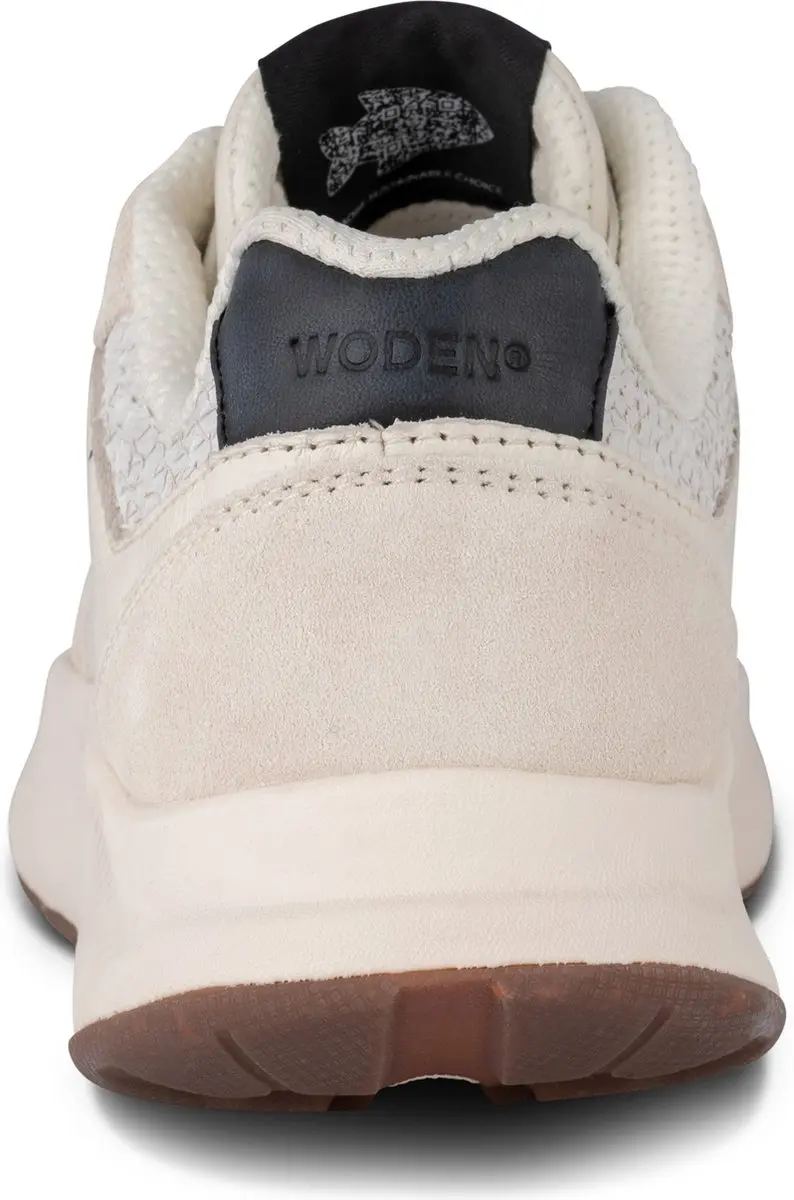 Woden Mathilde Runner Leather Sneakers - Blanc de Blanc - afbeelding 2 van 6