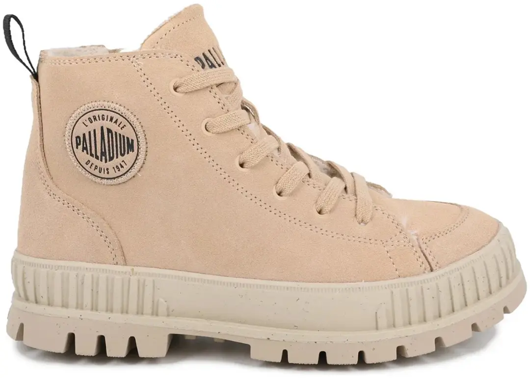 PALLADIUM Pallashock Zip Warm unisex laarzen enkellaars leer 74353-219-M Irish B