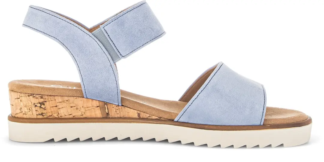 Gabor Damen Sandalette Genua in hellblau