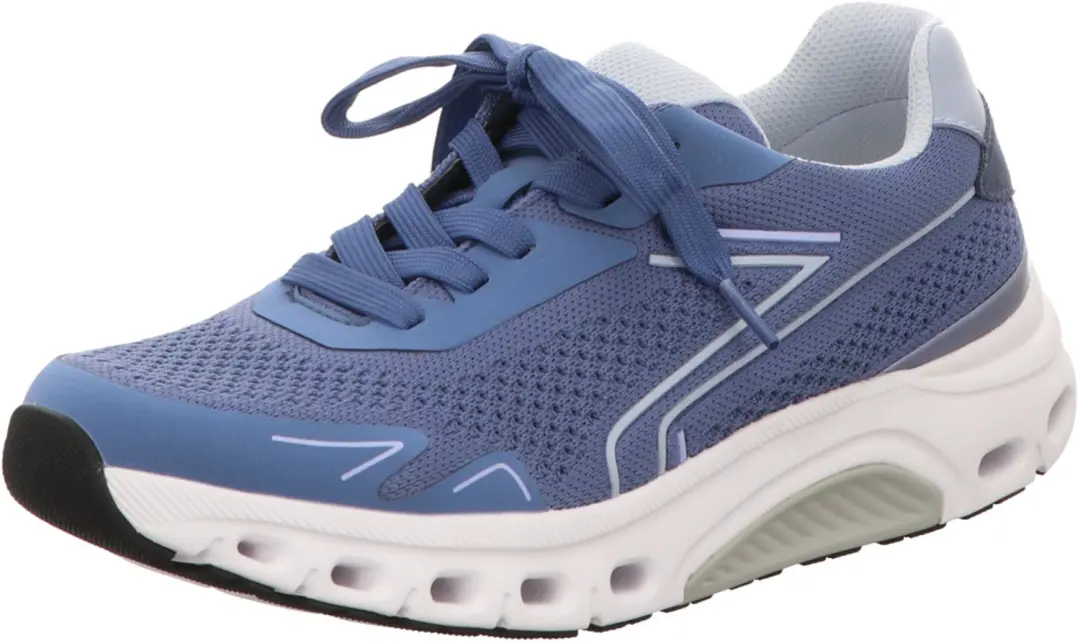 Gabor Dames Sportieve veterschoenen blauw maat 40,5