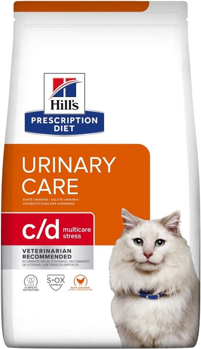 Hill's Prescription Diet C/D Urinary Stress Kattenvoer 1.5kg - Kip