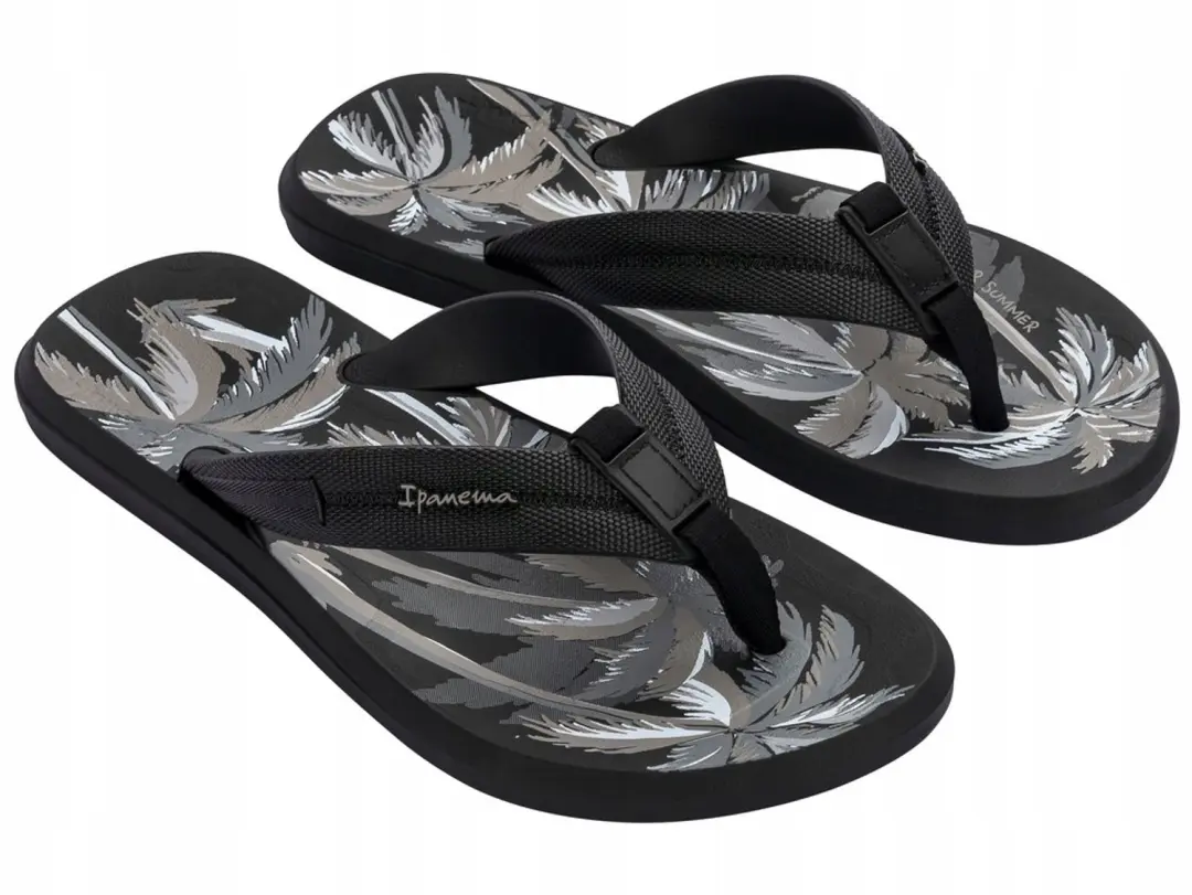 Ipanema Urban Graphics Teenslipper Heren - Zwart - 44 - afbeelding 5 van 6