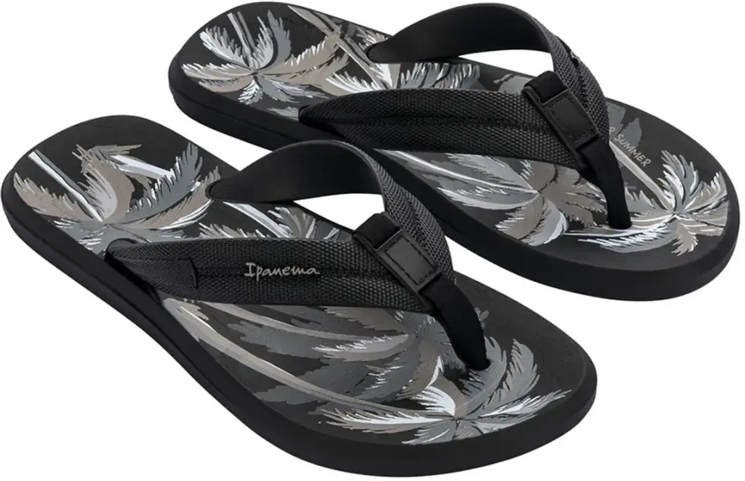 Ipanema Urban Graphics Teenslipper Heren - Zwart - 44 - afbeelding 6 van 6