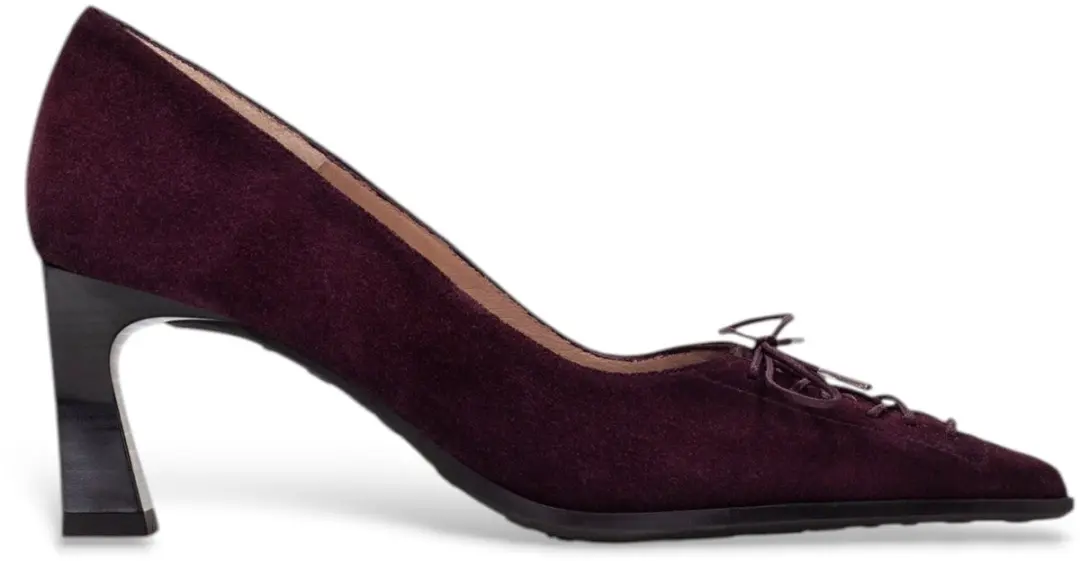 Hispanitas Leren schoenen Paris bordeauxrood