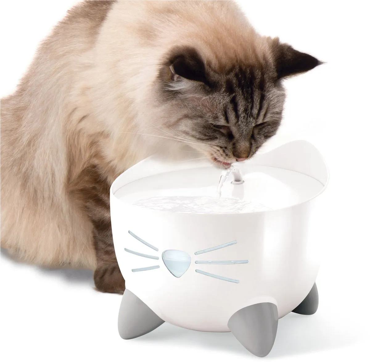 Catit Pixi Drinkfontein Katten - 2 L - Wit - Waterfontein