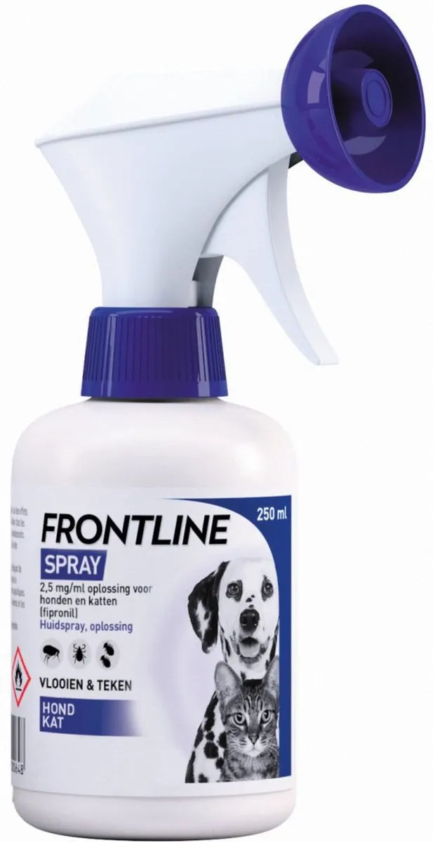 Frontline Spray Anti Vlooien en Teken 250ml