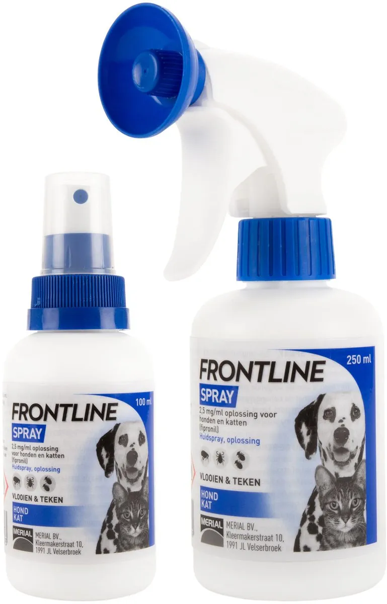 Frontline Spray Anti Vlooien en Teken 250ml