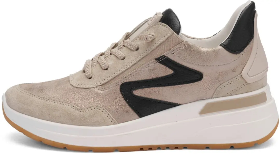 ara Dames Elegante veterschoenen beige maat 37
