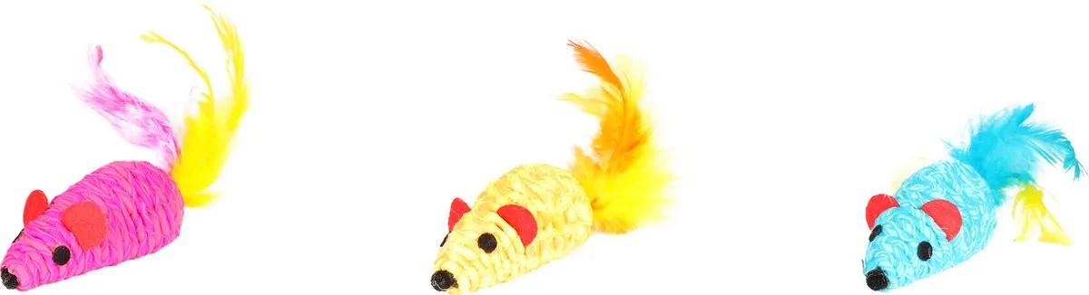 Flamingo Shuka Ps Muis met Pluim Assortiment