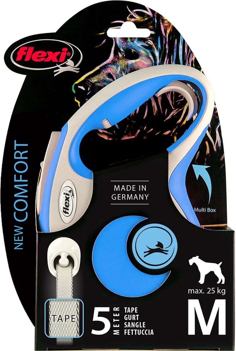 Flexi New Comfort Band M 25kg - Blauw
