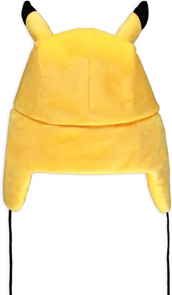 Pokémon Pikachu Trapper Hat Muts - Geel - afbeelding 4 van 6