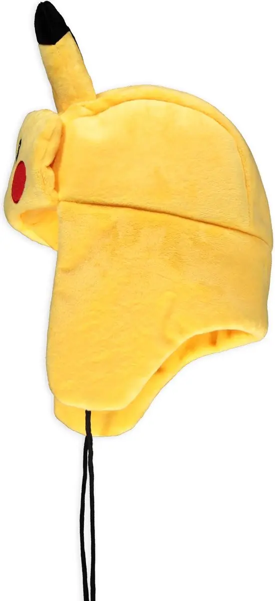 Pokémon Pikachu Trapper Hat Muts - Geel - afbeelding 2 van 6