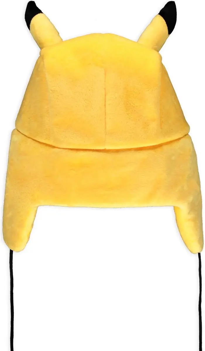 Pokémon Pikachu Trapper Hat Muts - Geel - afbeelding 3 van 6