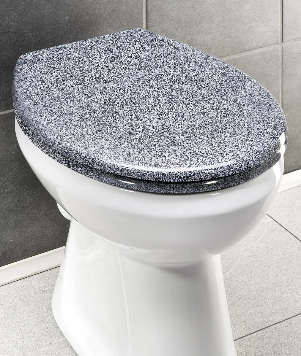Wenko Ottana Duroplast Toiletbril - Soft Close - Grijs - afbeelding 4 van 6