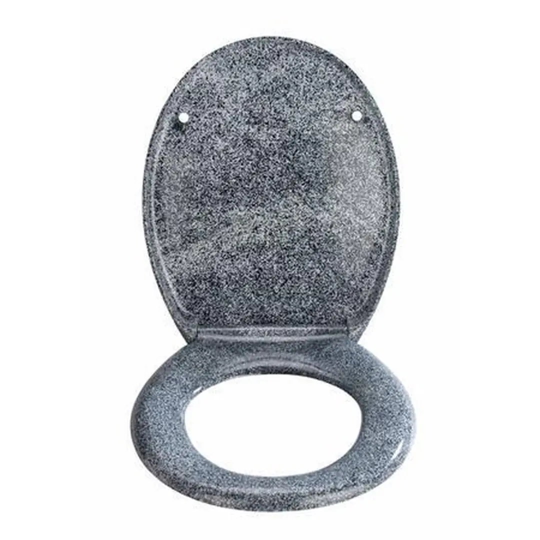 Wenko Ottana Duroplast Toiletbril - Soft Close - Grijs - afbeelding 5 van 6