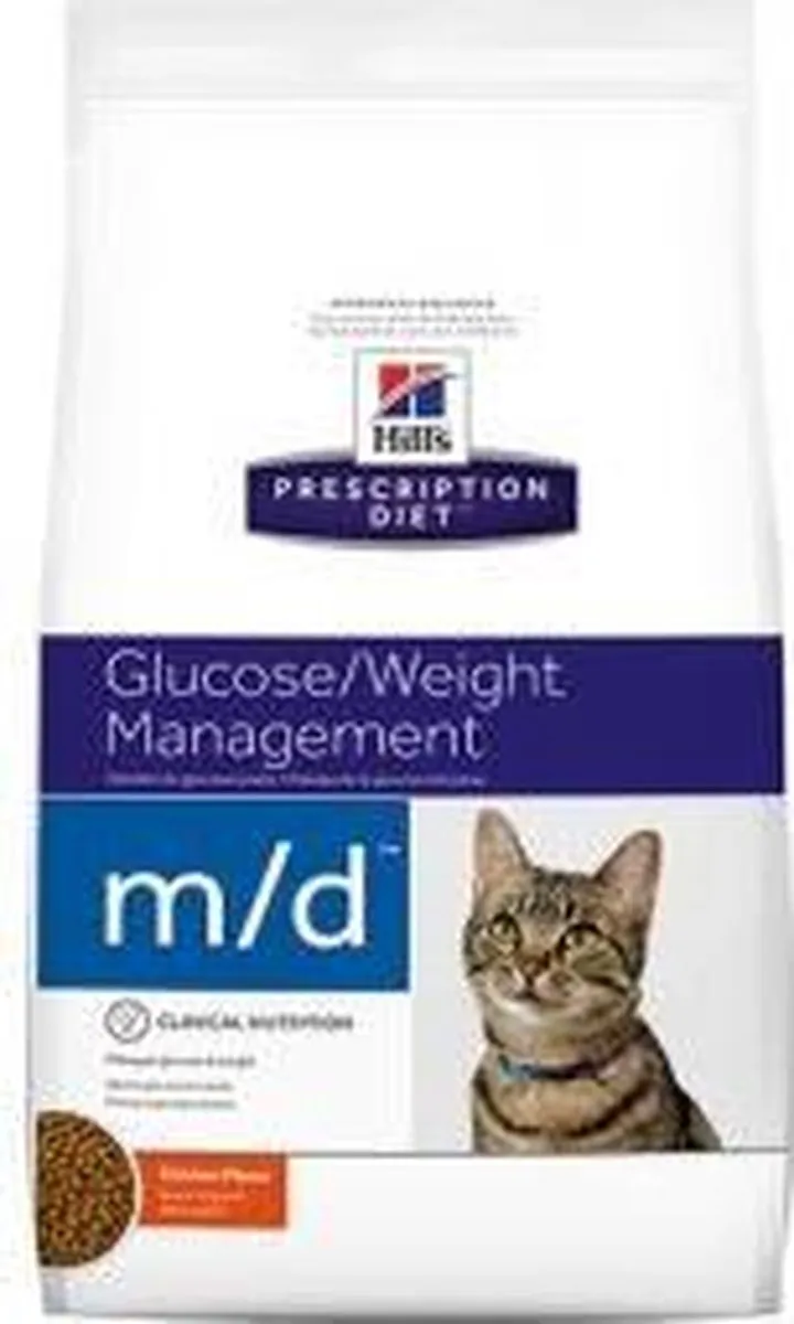 Hill's Prescription Diet M/D Weight Loss Diabetic Kattenvoer 1.5kg