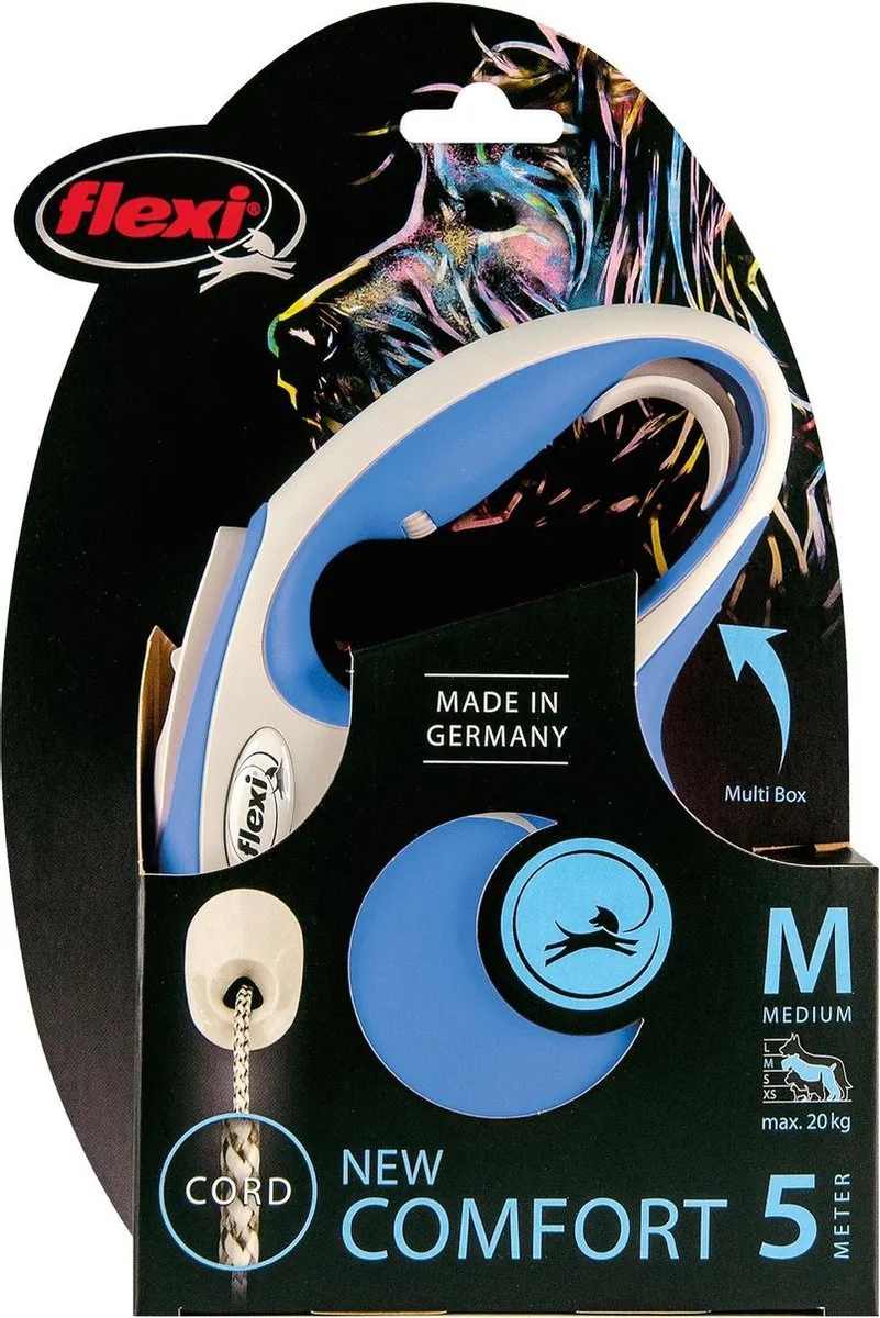 Flexi New Comfort Koord M - Blauw