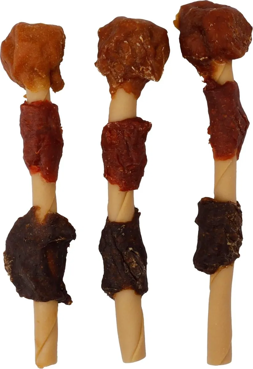 Flamingo BBQ Saté Hondensnack 2kg - Kip & Eend
