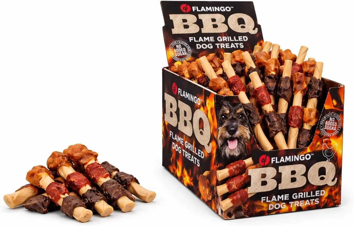 Flamingo BBQ Saté Hondensnack 2kg
