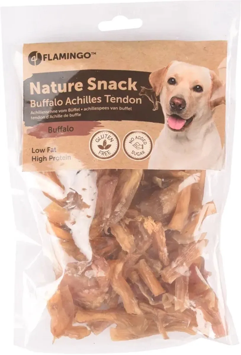 Flamingo Nature Achillespees Snack Honden 150g