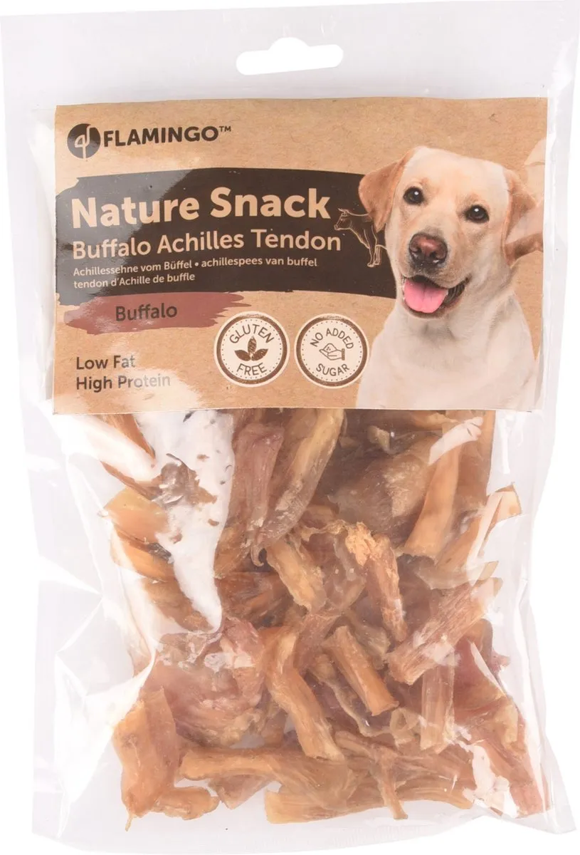 Flamingo Nature Achillespees Snack Honden 150g