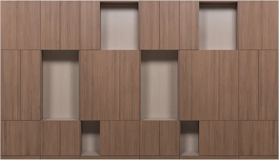 WOOOD Build Wandkast Combinatie 376cm - Eiken Decor - afbeelding 2 van 2