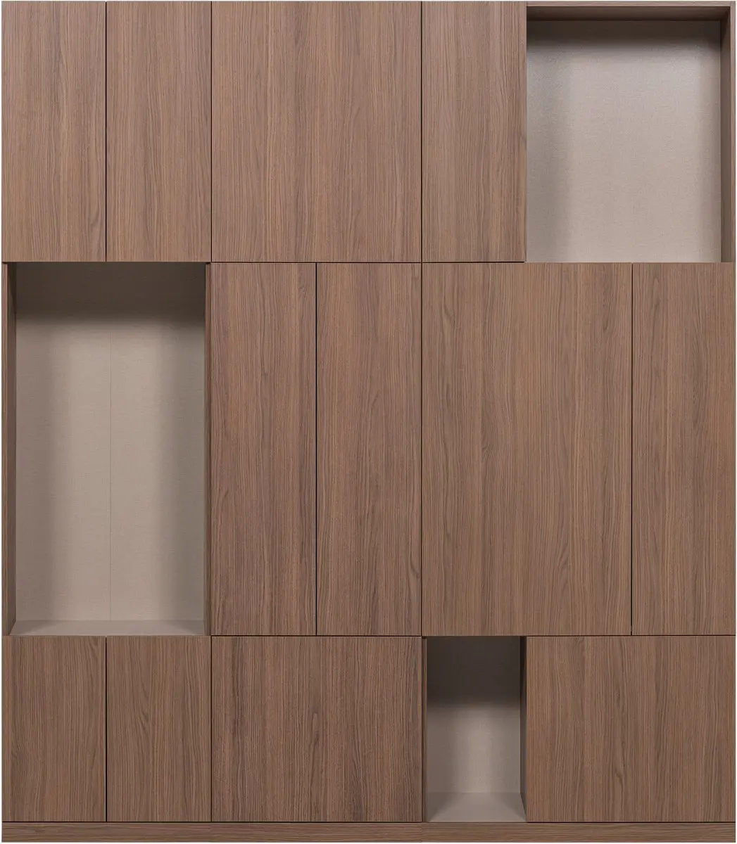 WOOOD Build Wandkast Combinatie 188cm - Eiken Decor - Bruin - afbeelding 2 van 4