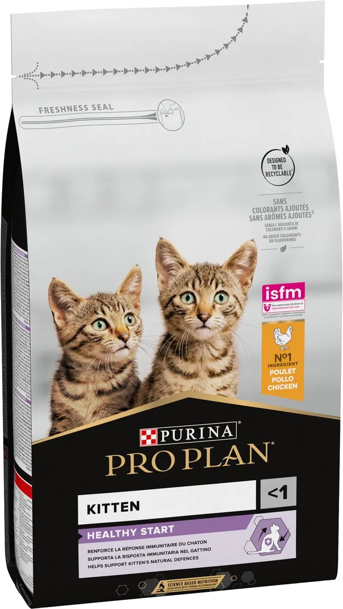 Pro Plan Kitten Healthy Start Kattenvoer Kip 10kg