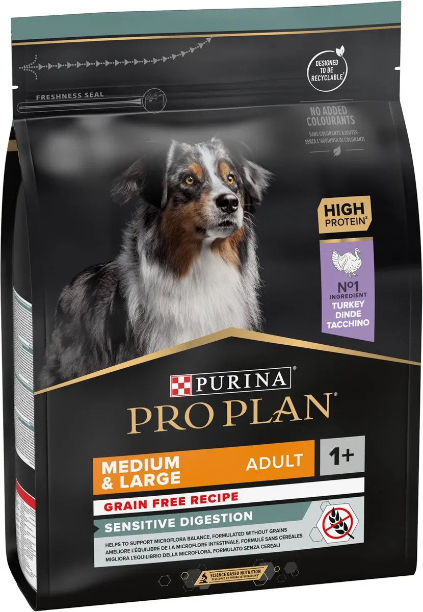 Pro Plan Dog Medium & Large Adult Sensitive Digestion - 2x12kg
