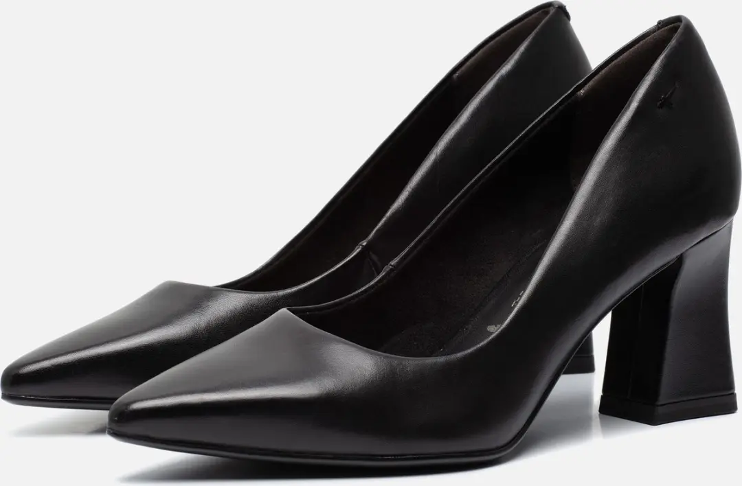 Tamaris Pumps zwart Leer - Maat 41