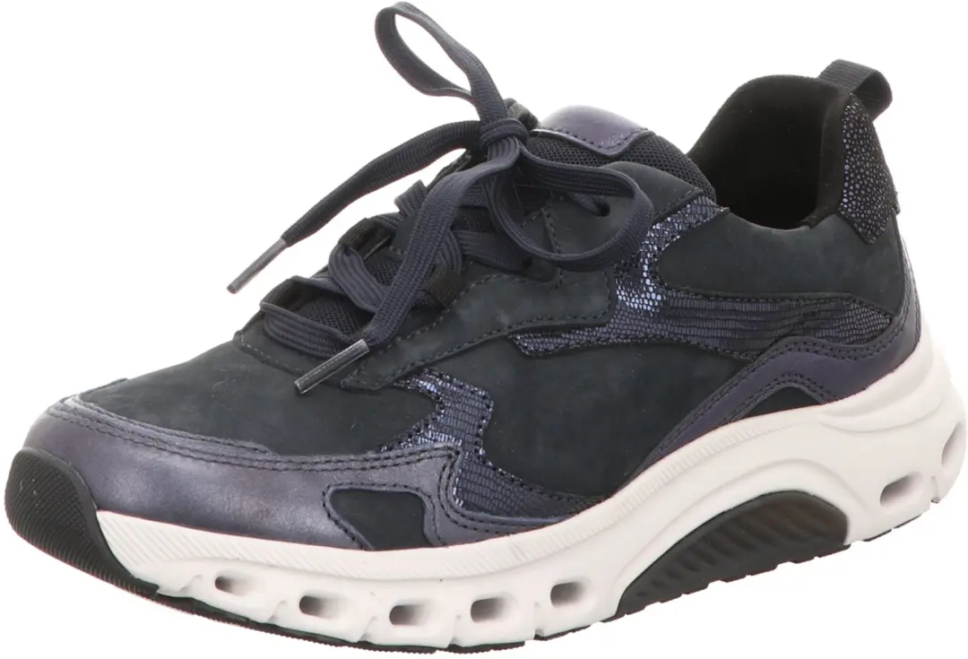 Gabor Dames Veterschoenen blauw maat 42
