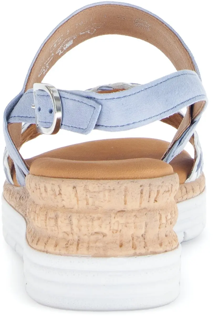 Gabor Damen Sandalette Florenz in blau
