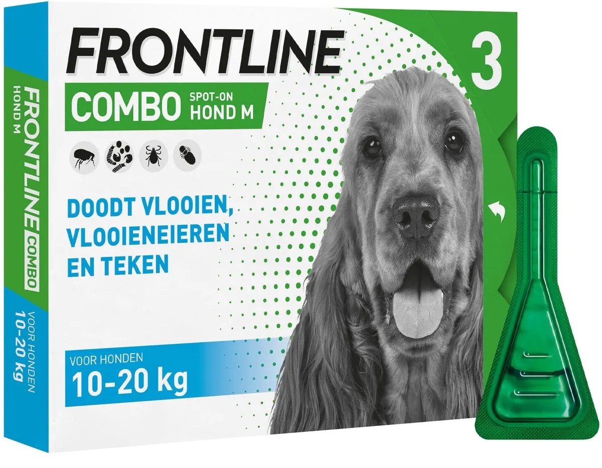 Frontline Combo Spot On XL Hond - Anti vlooien & teken 6 pip