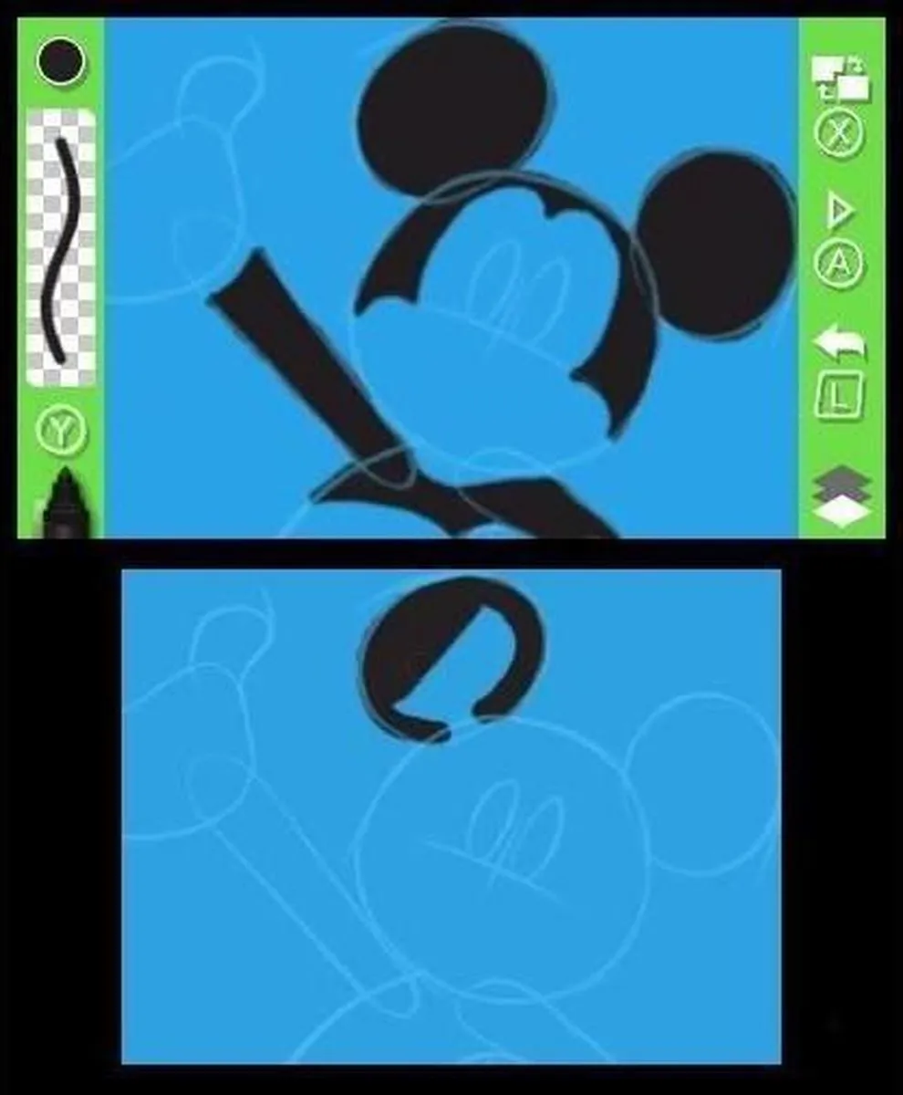Nintendo Disney Art Academy 3DS - 5 Talen