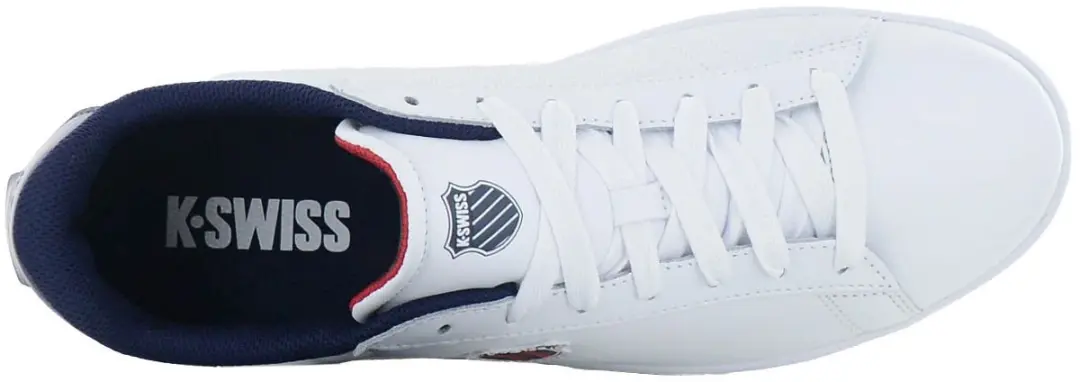 K-Swiss Court Shield II Heren Sneakers - Wit - afbeelding 5 van 6