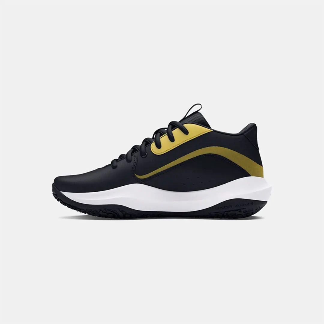 Under Armour GS Lockdown 7 Kinderbasketbalschoenen - Zwart - afbeelding 4 van 5