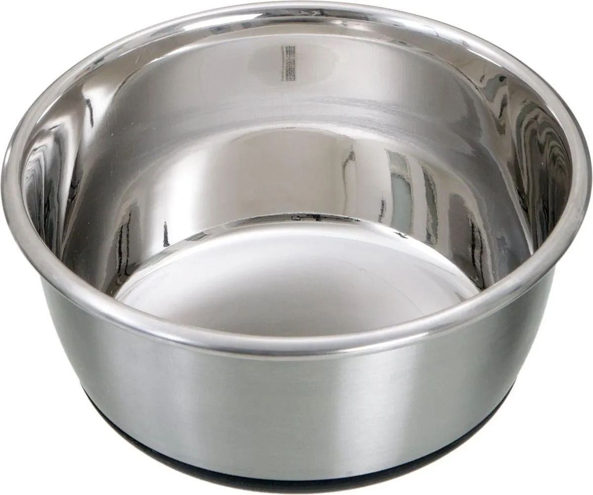 Flamingo Hondenvoerbak Selecta Zilver 2700ml
