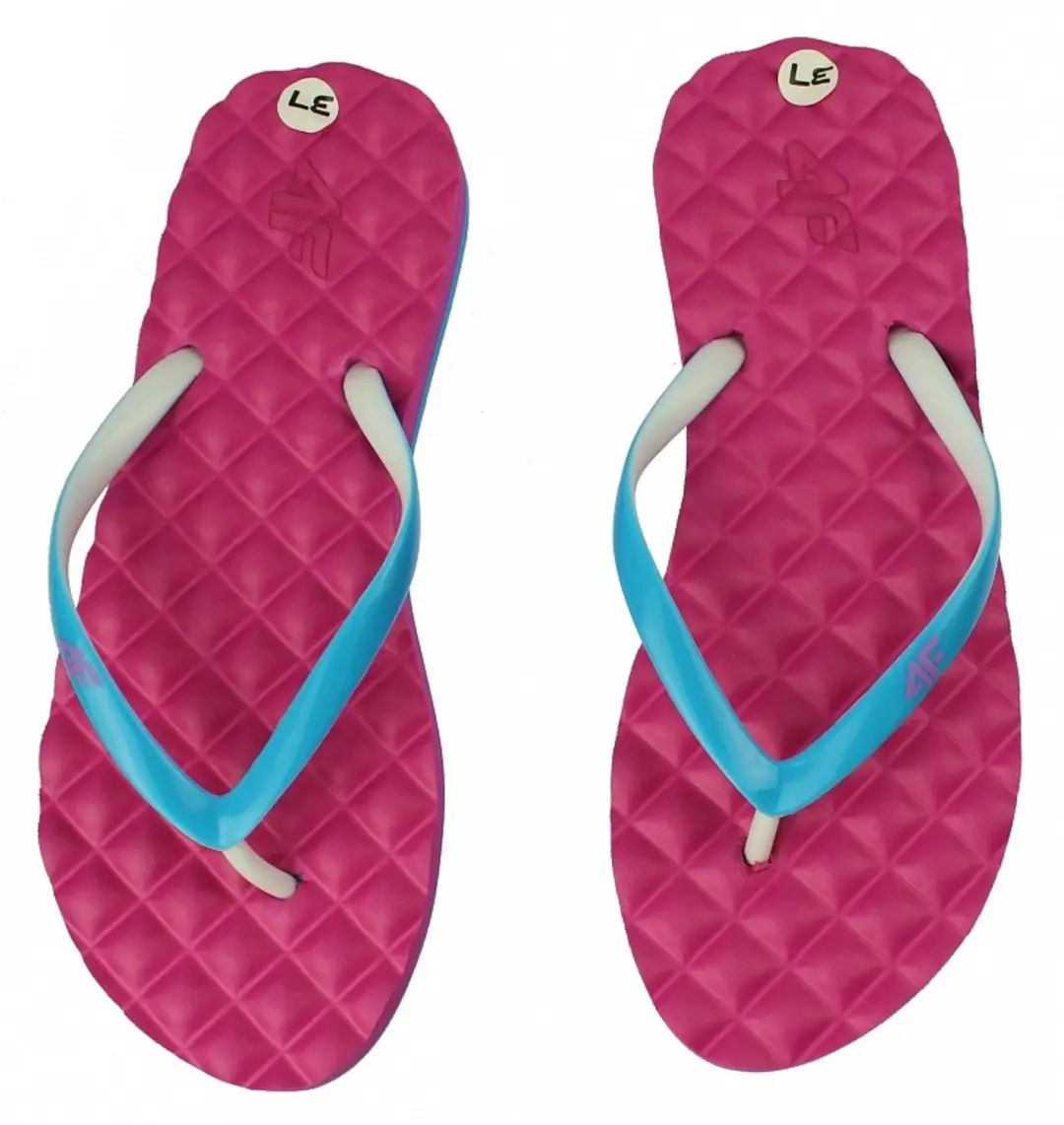 Dames Teenslippers 4F KLD004 Fuchsia Maat 36