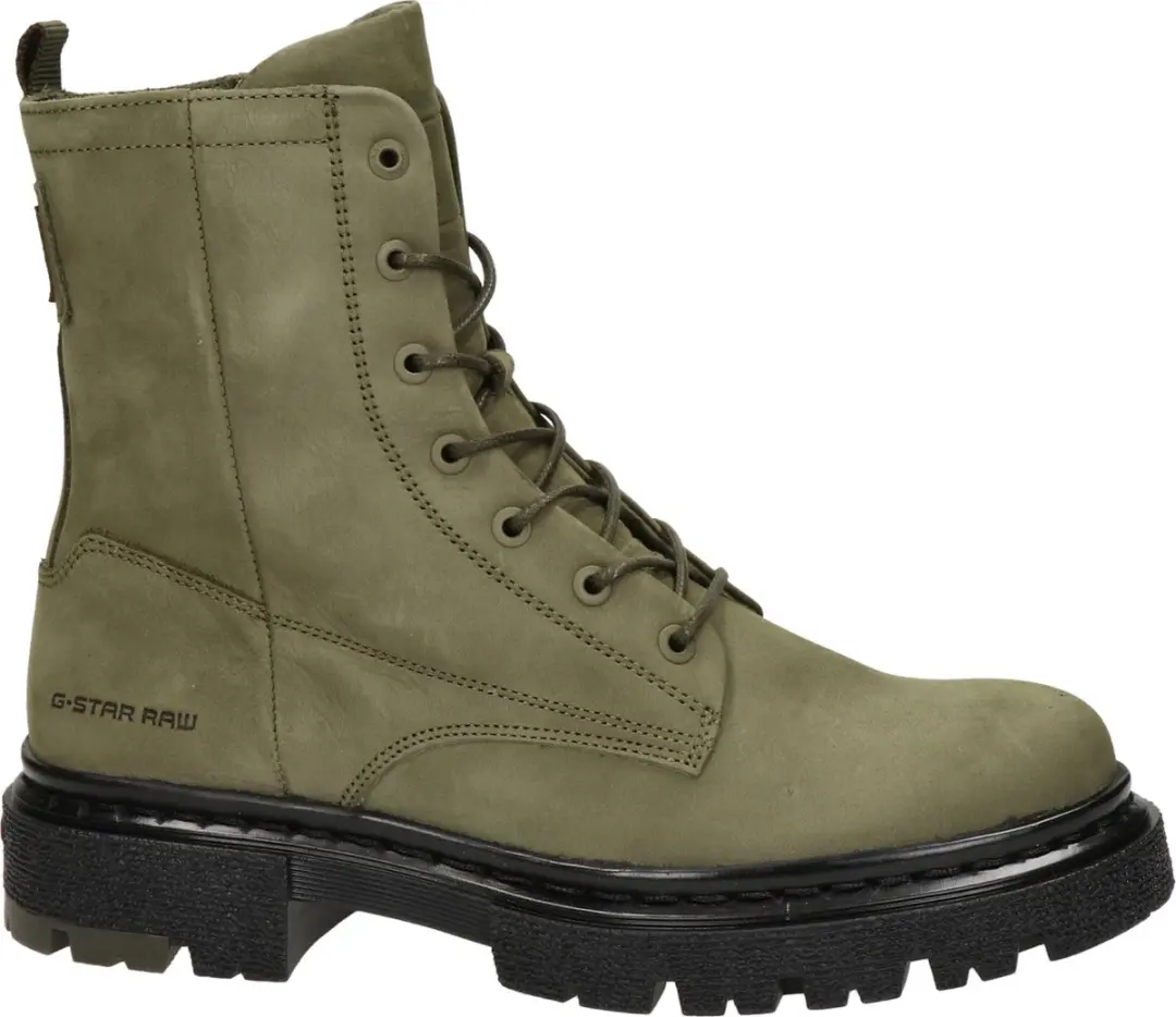 G-Star Kafey dames veterboot - Kaki - Maat 38 - afbeelding 6 van 6