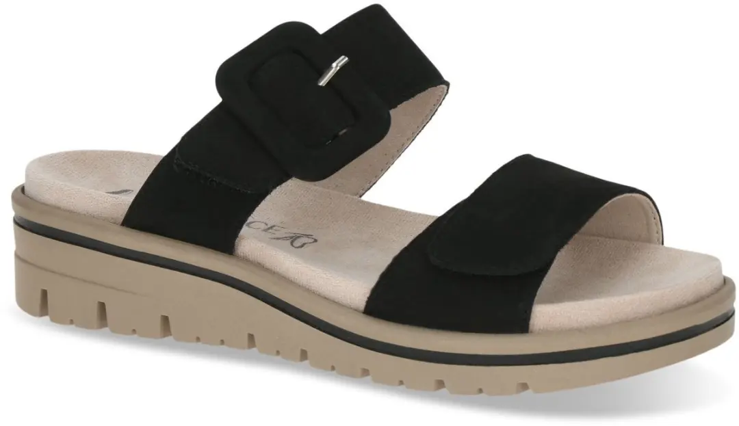 Caprice Dames Slipper 9-27205-44 008 H-breedte Maat: 37 EU