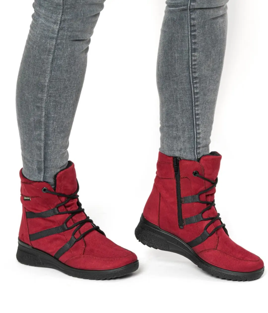 Ara Munchen Dames Laarzen Goretex - Rood - afbeelding 3 van 6