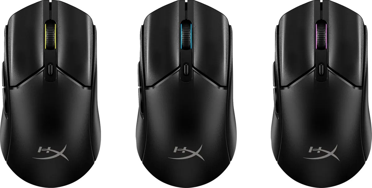 HP HyperX Pulsefire Haste 2 Core Wls Gaming Muis - Zwart