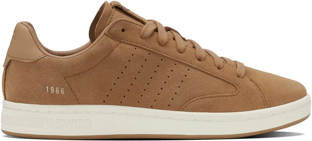 K-SWISS LOZAN KLUB SDE heren sneaker sportschoenen 07262-277-M Indian Tan