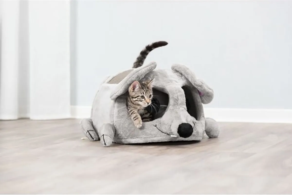 Trixie Kattenmand Lukas Muis - Grijs/Taupe