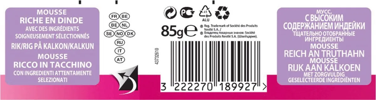 Pro Plan Cat Blik Delicate Kalkoen/Rijst - 24 Stuks