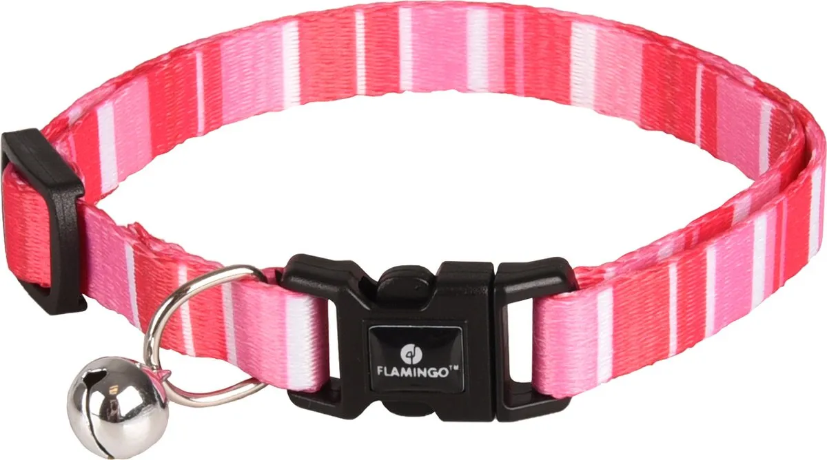 Flamingo Kattenhalsband Alfry - Assorti Multi-Color 20-35cm