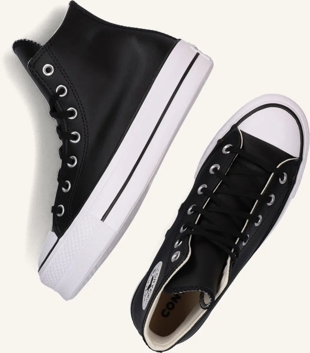 Converse Chuck Taylor All Star Lift Hi Sneakers - Zwart - afbeelding 6 van 6