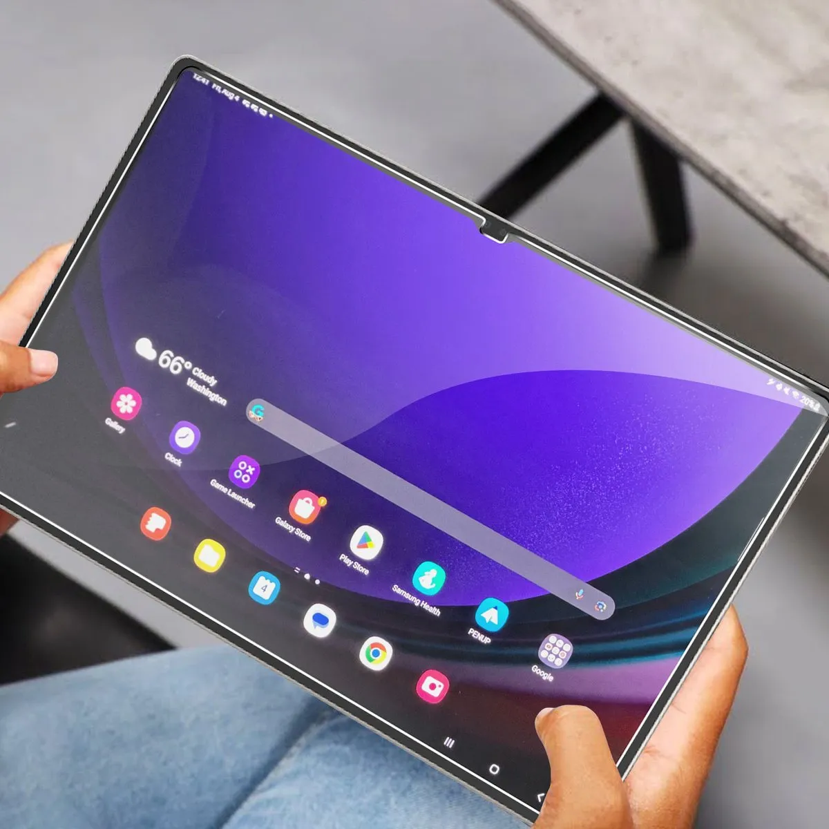 Samsung Galaxy Tab S9/S10 FE/S10 Lite Anti-Reflect Screenprotector - 2 Stuks - EF-UX710CTEGWW