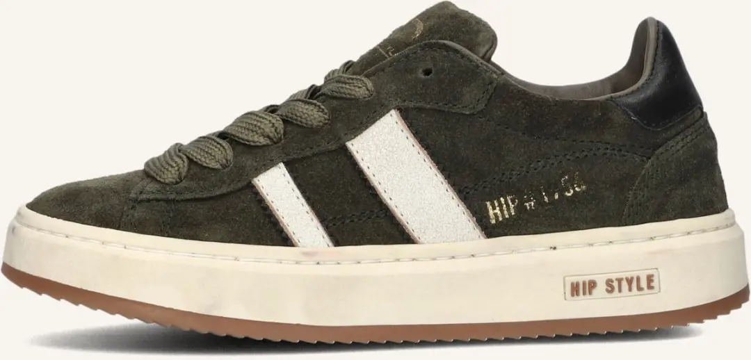 HIP H1102 Sneakers Kids - Donkergroen - Maat 32 - afbeelding 3 van 6