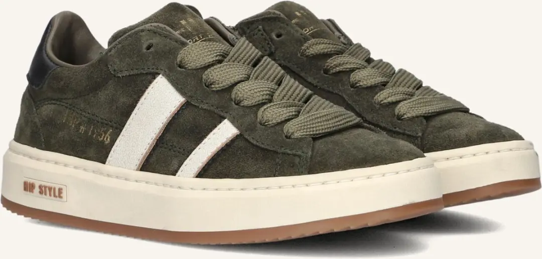 HIP H1102 Sneakers Kids - Donkergroen - Maat 32 - afbeelding 4 van 6